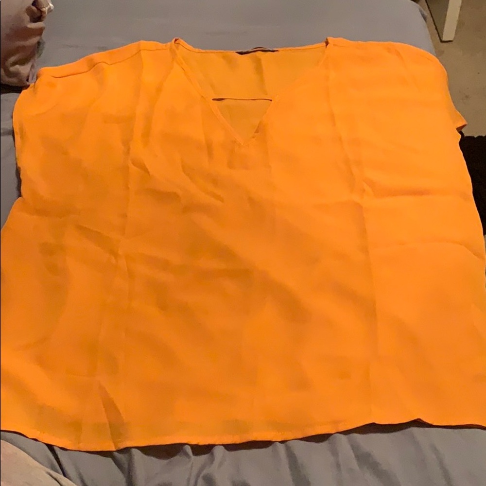 Mustard blouse